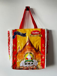 Sunlee Rice Tote Bag (11, Medium with Pocket)